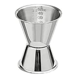 Messbecher-Jigger mit Innenskalierung 30/50ml. - E