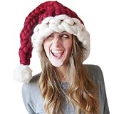 ZOYLINK Damen Weihnachtsmütze Gestrickte Wintermütze Fashion Warm Beanie H