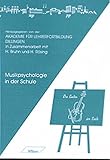 Musikpsychologie in der Schule. Akademiebericht Nr. 273. Forum Musikpädagogik, Bd. 15 (Augsburger Schriften)