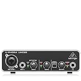 Behringer UMC22 Audiophile 2x2 USB-Audio-Schnittstelle mit Midas Mikrofonvorverstärk