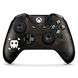 DeinDesign Skin kompatibel mit Microsoft Xbox One X Controller Aufkleber Folie Sticker Pixel Piraten Totenkop