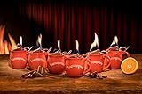 Feuerzangentasse 6er im Karton, Rot - für Feuerzangenbow