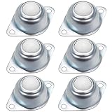 Kugelrollen Für Möbel 6 Stück Kugelrollen Möbelrollen Klein Nylon Möbelrollen Rundes Lenkrollen Flach Ball Roller Bearing Möbelrollen Für Auf Möbeln Gepäck Und Förderbändern Montierte Wälzlag