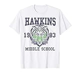 Netflix Stranger Things Hawkins Middle School 1983 Tiger T-S
