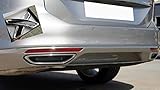 Auspuffblende für Passat B8 ab 2015, Limousine, Edelstahl, Chrom, 2 Stück