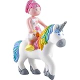 Haba Little Friends Biegepuppe Amira & Einhorn Ruby Rainbow Glitzerglück mit Lutz Mauder Zauberblöck
