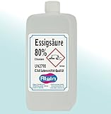 Algin Essigsäure 80% - 1 Liter Leb