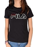 FILA Damen WOMEN LADAN tee T-Shirt, black, XL