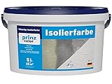 prinzcolor Premium Isolierfarbe Aqua Nikotinsperre Deckfarbe weis Weiß 5