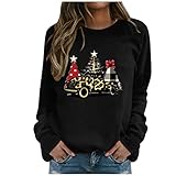 Weihnachten Hoodie Damen Pullover weinrot Damen goetzburg götzburg Damen-unterhemd Spagetti-träger, weiß Shirt blau Kurzarmpullover Damen Strick Oberteile frühling Tshirt Kurzarm Winter Angeb