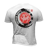 Dirty Ray Kampfsport Shotokan Karate Herren Kurzarm T-Shirt DT41 (L)