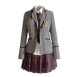 Japanische Anime-Cosplay-Schuluniform mit langen Ärmeln, M