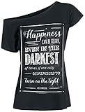 Harry Potter Albus Dumbledore - Happiness Can Be Found Frauen T-Shirt schwarz S