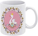 Bienvenue à personnaliser Tasse à café humoristique Let's Stay Home » en céramique - 445 ml - Cadeau d'anniversaire ou de Noë