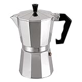 MSV Espressokocher Espresso Mokka Maker Kaffeebereiter Aluminium - 12 T