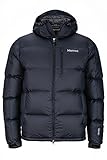 Marmot Herren Guides Down Hoody Ultra-leichte Daunenjacke, 700 Fill-Power, Warme Outdoorjacke Mit Kapuze, Wasserabweisend, Winddicht, Schwarz (Black), L