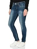 Herrlicher Damen Piper Slim Jeans, Blau (Deep Water 831), 30W / 30L