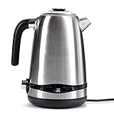 TronicXL Wasserkocher 1,7l mit Temperaturwahl I LCD Display digital I einstellbarer Temperatur einstellbar I Warmhaltefunktion I automatische Abschaltung für Tee Babybrei Baby Flasche Nahrung