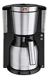 Melitta 1011-14 Look IV Therm Deluxe Filter-Kaffeemaschine, schw