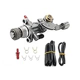 YONGTUO Ölpumpe Injector W/Linien Montage gepasst for Polaris Predator 90 Sportsman 90 Scrambler 90 50 70 90cc 2-Takt EIN Fernseher Scooters (Color : 1set)