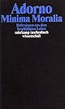 Gesammelte Schriften in 20 Bänden: Band 4: Minima Moralia. Reflexionen aus dem beschädigten Leben (suhrkamp taschenbuch wissenschaft)