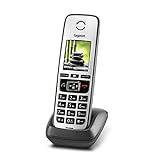 Gigaset Family - DECT-Telefon schnurlos für Router - Fritzbox, Speedport kompatibel - großes Farbdisplay, anthrazit-g
