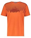 Meru Herren T-Shirt Moss orange (506) M