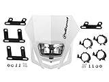 Scheinwerfer-Maske Polisport LMX weiß, EAN: 5604415036705