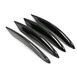 Nebelscheinwerfer Grille Fit for Mercedes Benz C-Klasse W205 2019 Car Styling Nebelscheinwerfern Abdeckung Grille Slats Lichter Aufkleber Dekorstreifen Zubehör Gitter Blende Stoßstang