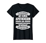 Damen T-Shirt Apothekerin Pharmazeut Apotheke Beruf Witz Sp