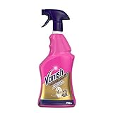 Vanish Haustier-Experte Teppichreiniger – Reinigungsspray zur Teppich- & Polsterpflege – Gegen Schmutz & Geruch nach Urin – Punktuelle Fleckentfernung – 1 x 750