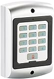VisorTech Alarm Attrappe: Spritzwassergeschützte Alarmanlagen-Tastatur-Attrappe, IP44 (Alarm Atrappe)