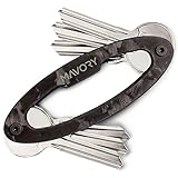 Mavory® Key Organizer Carbon Schlüssel Organizer I Schlüsseletui Herren und Damen für 1-14 Schlüssel I Schlüsselhalter in Geschenkbox handmade in DE