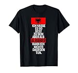 Kosovo Albanien tshirt Tirana Flagge Doppeladler T-S