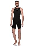 ARENA Schwimmanzug Powerskin Men Short Leg Suit schwarz (D1 / UK 26 / F 65)