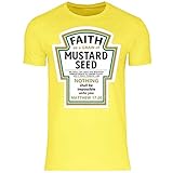 wowshirt Herren T-Shirt Kirche Gott Christlich Katholisch Geschenk für Gläubige Jesus, Größe:M, Farbe:8 Solar Yellow