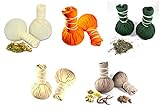 Kräuterstempel Set 10x 75g gemischt - je 2x Lavendel, Orange, Thai Spa, Herbal Selection, Grüner T