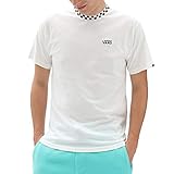 Vans LC Checker Sleeve Herren T-Shirt weiß Code VN0A54UWFS8, weiß / schwarz, X-S