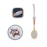 LÄSSIG Anhänger und Patches Set/School Patches Set Sp