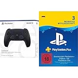 Sony PlayStation®5 - DualSense™ Wireless Controller Midnight Black & PlayStation Plus Mitgliedschaft | 3 Monate | deutsches Konto | PS5/PS4 Download C