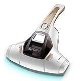 QTFBYT Anti-Staubmilben-UV-Staubsauger, Starke Saugleistung und Hepa-Filterung, Effiziente Reinigung von Milben in Matratzen, Sofa und Teppiche-Golden (Color : Golden) Staubsauger Happy L