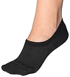 bam&bü Premium Sneaker Socken Damen aus Bambus – 4er Pack – Unsichtbar & Anti-R