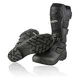 O'NEAL | Motorradstiefel | Enduro Adventure | Wasserdichter Tourenstiefel, Schienbeinschutz aus thermoplastischem Gummi, Voll gummierte Außensohle | Sierra Boot | Erwachsene | Größe 44