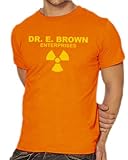 Touchlines Unisex/Herren Back to The Future B1592 T-Shirt orange XXL