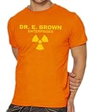 Touchlines Unisex/Herren Back to The Future B1592 T-Shirt orange XXL