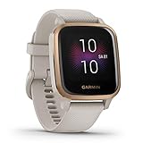 Garmin Venu Sq Music – wasserdichte GPS-Fitness-Smartwatch mit Musikplayer, 1,3' Touchdisplay, Gesundheitstracker & Sport-Apps, Herzfrequenzmessung, 6 Tage Akkulaufzeit, kontaktloses B