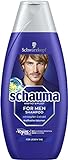Schwarzkopf Schauma Shampoo Herren für kraftvolles Volumen, 5er Pack (5 x 400ml)