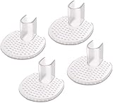LHKJ 4 Stücke Zehenschutz Kissen,Flip Flops Anti Rutsch Silikon Pads,Vorfuß Pads für Flip Flops und S
