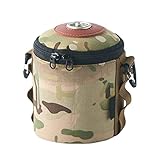 bestshop Propantankdeckel, strapazierfähiges Nylongewebe, wasserdicht und wetterbeständig, belüftete Propangaskanisterabdeckung, Schutzhüllen für Campingtankzubehö