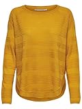 ONLY NOS Damen Onlcaviar L/S Pullover Knt Noos, Gelb (Golden Yellow), 38 (Herstellergröße: M)